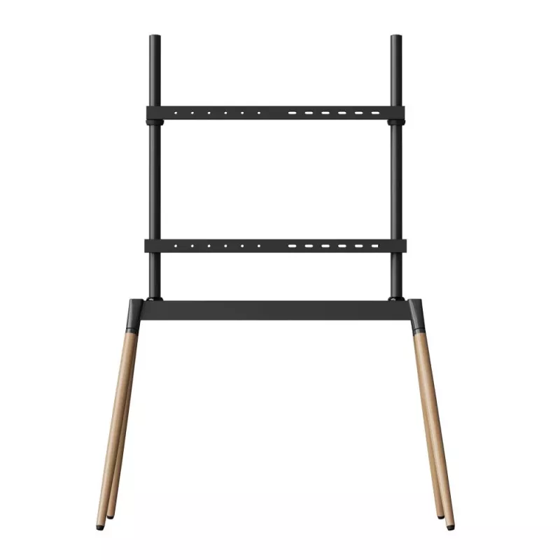 Podstawa podłogowa do telewizora 55-86/BLK/WOOD TVS-86F-01-BK Gembird