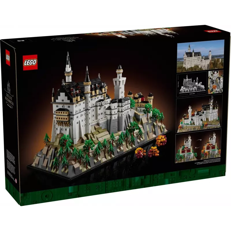 LEGO ARCHITECTURE 21063 Zamek Neuschwanstein