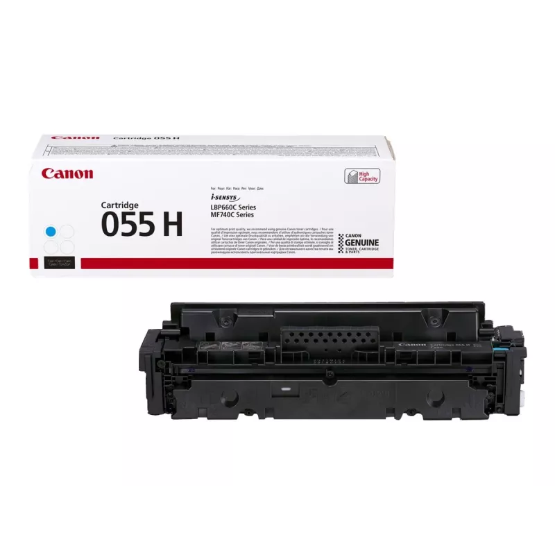 Kaseta z tonerem Canon 055H 1 szt. Oryginalny cyjan