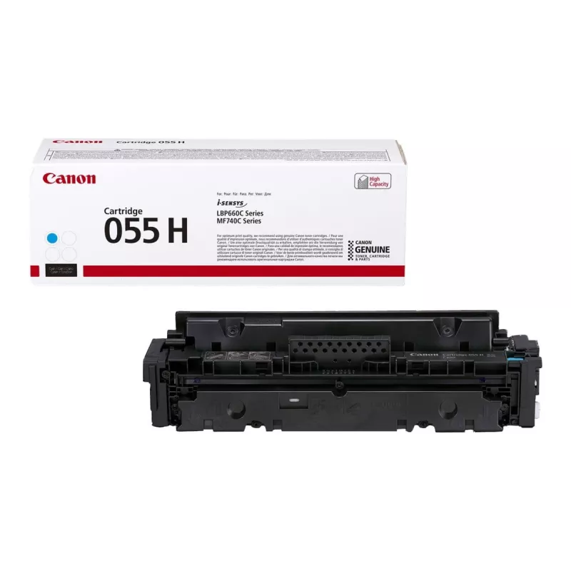 Kaseta z tonerem Canon 055H 1 szt. Oryginalny cyjan