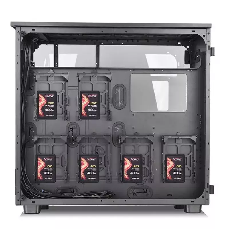 Obudowa PC Thermaltake View 91 TG RGB Ultra Tower Czarna