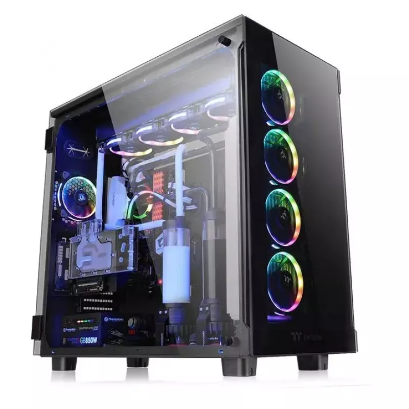 Obudowa PC Thermaltake View 91 TG RGB Ultra Tower Czarna