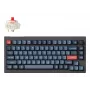 Klawiatura mechaniczna Keychron V1 MAX 75% Czarna z przełącznikami czerwony (V1M-D1)