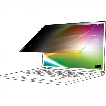 3M - Filtr prywatyzujący do notebooka - jasny ekran - naklejany - 34,2 cm (13.5) - do Microsoft Surface Laptop (13.5 ), Laptop 2 (13.5 ) (7100287810)