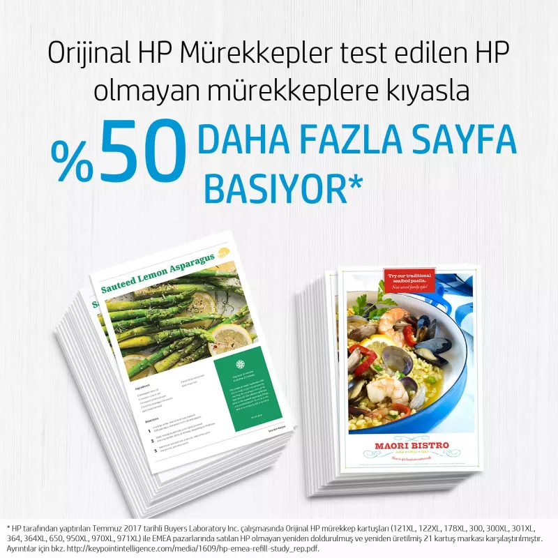 Materiał eksploatacyjny do drukarki HP CC643EE#BA3 Cyjan