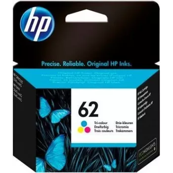 HP 62 Tri-color Oryginalny wkład atramentowy