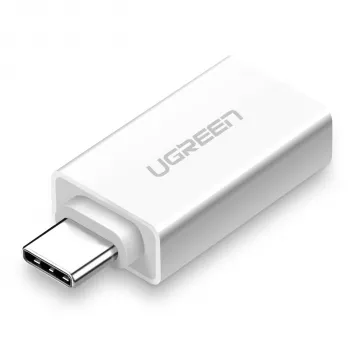 UGREEN Adapter USB-C na USB 3.0 A Żeński Biały