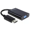 Delock Adapter Displayport męski > VGA 15 pin żeński - Adapter DisplayPort - DisplayPort (M)