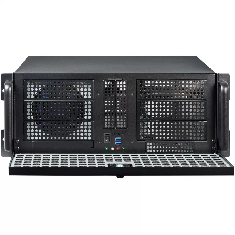 CHIEFTEC RACKMOUNT EATX NO PSU USB 3.0 Czarny 4U