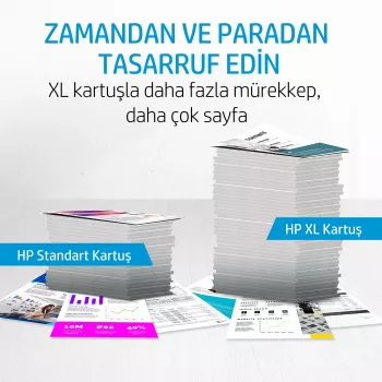 HP 62XL oryginalny wkład atramentowy C2P04AE 301 trójkolorowy o dużej wydajności 1-pak Blister opakowanie wielokrotne