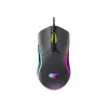 Havit MS1038 mysz gamingowa czarna symetryczna USB 8000 DPI 7 przycisków