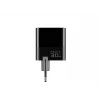 Ładowarka HAVIT UCLE001 EU GaN trzyportowa 30 W czarna — kompaktowa ładowarka USB z 3 portami