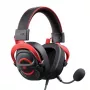 Zestaw słuchawkowy Havit H2002E Pro Wired Gaming Czarny Czerwony