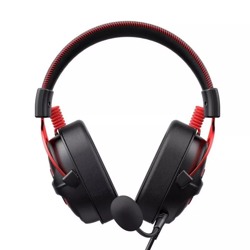Zestaw słuchawkowy Havit H2002E Pro Wired Gaming Czarny Czerwony