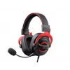 Zestaw słuchawkowy Havit H2002E Pro Wired Gaming Czarny Czerwony