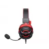 Zestaw słuchawkowy Havit H2002E Pro Wired Gaming Czarny Czerwony