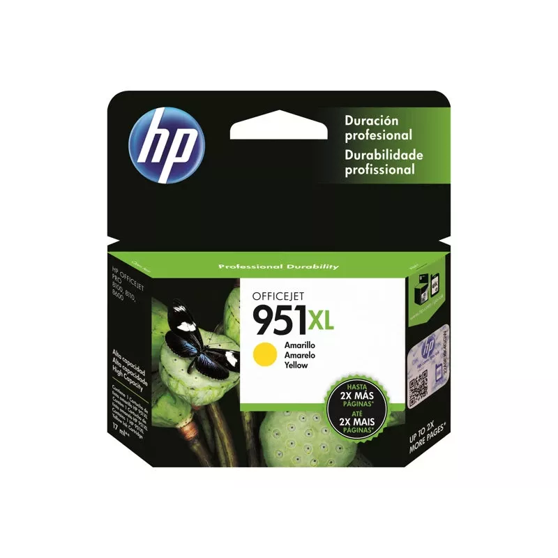 HP 951XL wkład atramentowy żółty blister OJ Pro 8600 8600plus 8100
