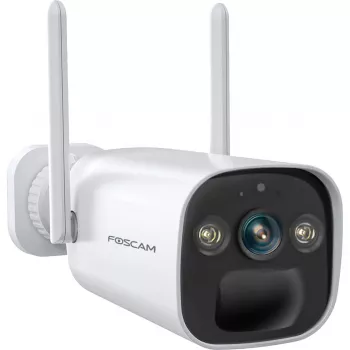 Kamera IP Foscam BP4 Biała — rozdzielczość 1080P, bezprzewodowa, noktowizor