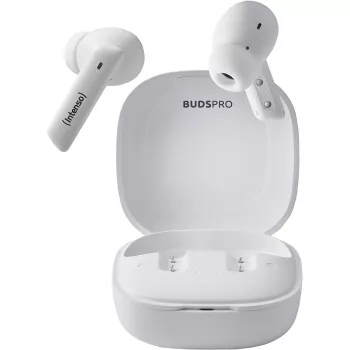 Zestaw słuchawkowy Buds Pro T500HAE/biały 3720502 Intenso
