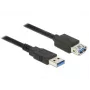 Kabel USB DeLOCK 85056 USB 3.2 Gen 1 2 m USB-A czarny
