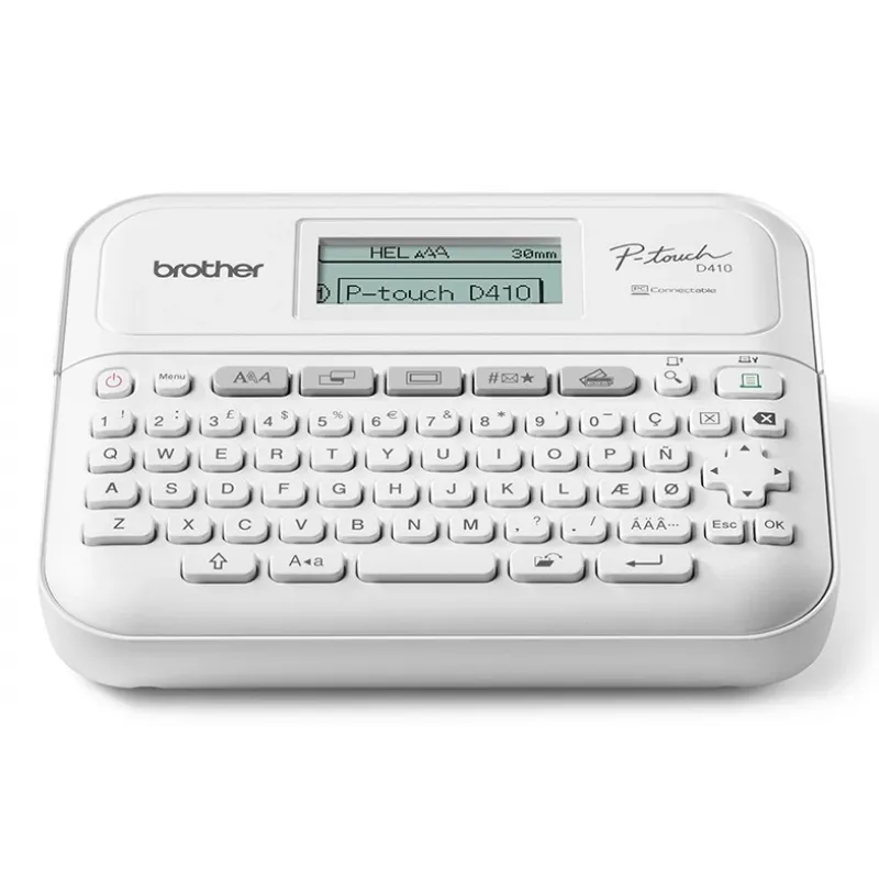 Brother PT-D410VP drukarka etykiet ZINK (bez tuszu) 180 x 180 DPI przewodowa TZe QWERTY