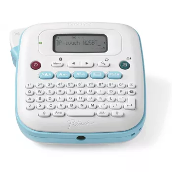 Drukarka etykiet Brother PT-N25BT z łącznością Bluetooth, kompaktowa konstrukcja ręczna
