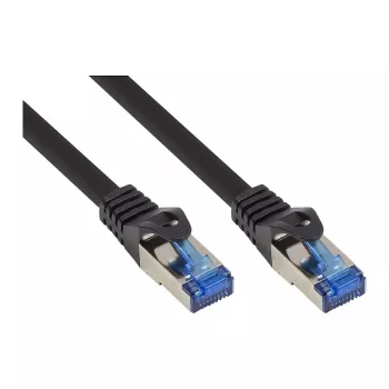 RNS® kabel krosowy SmartFLEX, Cat.6A, S/FTP, PiMF, bezhalogenowy, 500MHz, czarny, 25m, Good Connections® (8060-SF250S)