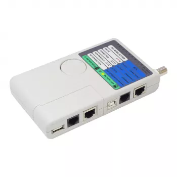 Alcasa GC-N0097 tester okablowania sieciowego UTP/STP szary (GC-N0097)