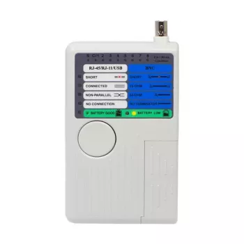 Alcasa GC-N0097 tester okablowania sieciowego UTP/STP szary (GC-N0097)