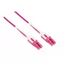 Kabel krosowy LWL Duplex OM4 (Multimode, 50/125) LC/LC, UNIBOOT, LSZH, odwracalna polaryzacja, zatrzask zwalniający, 10 m, Good Connections® (LW-U810LC4)