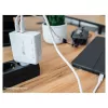 Good Connections GC USB-Fast Charger 140W GaN-Technologie, 2x USB-C, PD 3.1, QC 5.0, PPS biały -• USB-Fast Charger 140W• for Smartphones