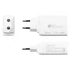 Alcasa PCA-W007W Ładowarka do urządzeń mobilnych Uniwersalna Biała AC Szybkie ładowanie Wewnętrzna (PCA-W007W)