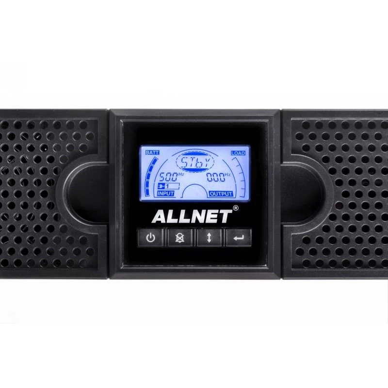 ALLNET UPS 1000VA Line-Interactive USB/RS232 Wyświetlacz LCD 19/Tower - (Offline-) UPS - 31 min