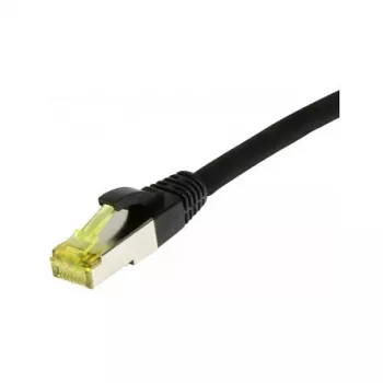 Kabel krosowy RJ45, CAT6A 500 MHz, 10 m, czarny, S-STP(S/FTP), TPE/LSZH(Ultraflex), AWG26, z kablem surowym kat.7, Synergy 21 (S217623)