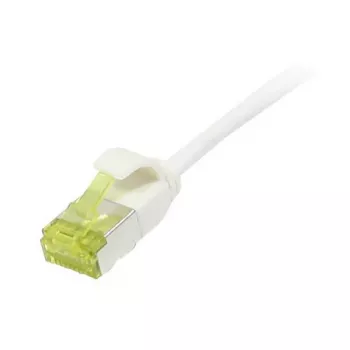 Kabel krosowy RJ45, CAT6A 500MHz, 10m, biały, U/FTP, slimline okrągły d=3,8mm, TPE/LSZH (Superflex), AWG32, z kablem Cat.7, Synergy 21 (S217329V3)