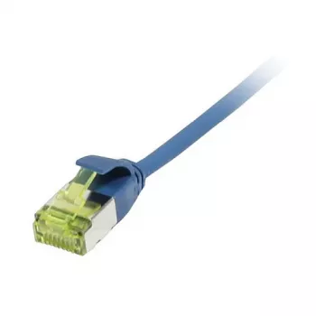 Synergy 21 kabel krosowy RJ45 CAT6A 500MHz 1,0m niebieski U/FTP slimline okrągły śr. 3,8 mm - Sieć - kabel CAT 7/wtyk RJ45