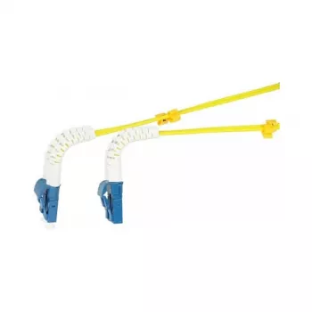 Synergy 21 LWL-2-Faser-Patchk. 15mtr.LC-LC 9/125um OS2 AD 2mm flexible Knickschutztülle - Single- bzw. Monomode-Faser - 15 m