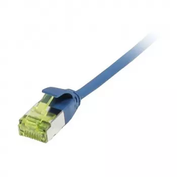 Synergy 21 Kabel krosowy RJ45 CAT6A 500MHz 3m niebieski U/FTP slimline okrągły śr. 3,8mm - Sieć - Kabel CAT 7/wtyk RJ45