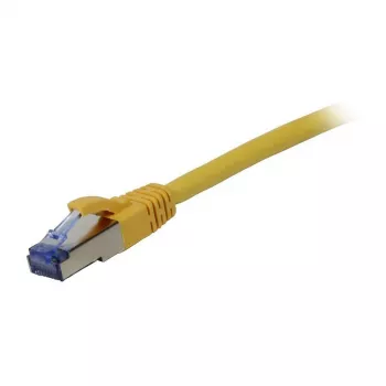 Kabel krosowy RJ45 - CAT6A 500 MHz - 1,0 m - żółty - S-STP(S/FTP) - AWG26 - LSZH - Synergy 21