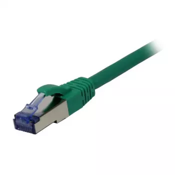 Kabel krosowy RJ45 - CAT6A 500MHz - 7,5 m - zielony - S-STP(S/FTP) - AWG26 - LSZH - Synergy 21