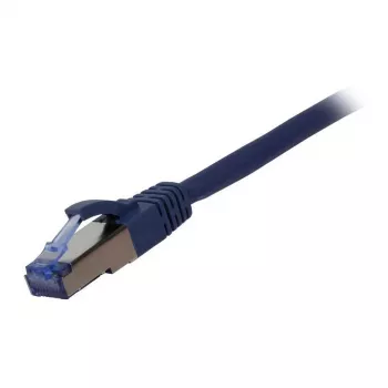 Kabel krosowy RJ45 - CAT6A 500Mhz - 0,5m - niebieski - S-STP(S/FTP) - AWG26 - LSZH - Synergy 21
