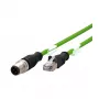 Kabel krosowy Ethernet Metz 142M4D15020 czarny