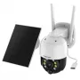 Kamera bezpieczeństwa IP Foscam B4 Dome 4 MP (2560×1440), Wi‑Fi 2,4 GHz, IP65, solarna + bateria 5000 mAh, obrót 355°, nachylenie 90°