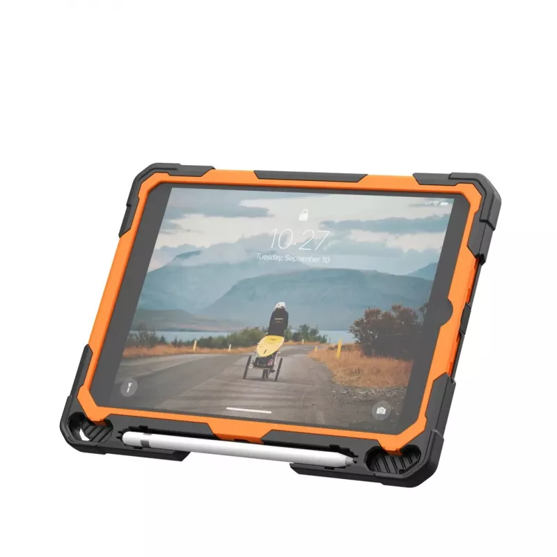 Urban Armor Gear Plasma Healthcare 124470B19740 etui na tablet 27,7 cm (10.9) Bumper Czarny, Pomarańczowy