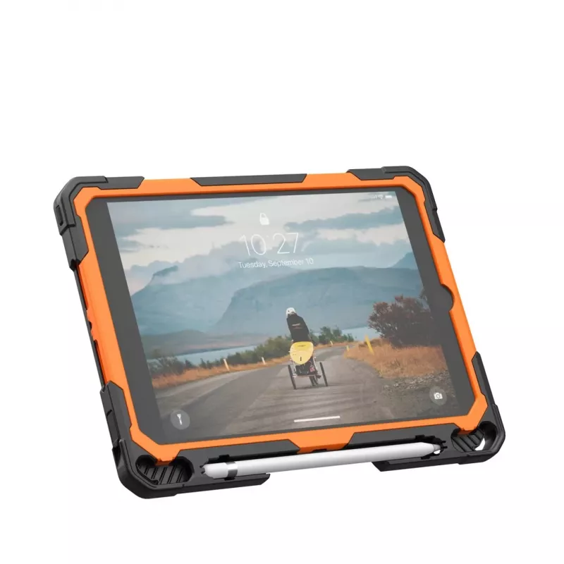 Urban Armor Gear Plasma Healthcare 124470B19740 etui na tablet 27,7 cm (10.9) Bumper Czarny, Pomarańczowy