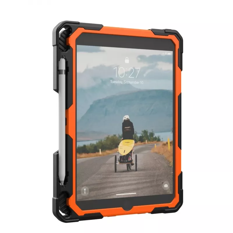 Urban Armor Gear Plasma Healthcare 124470B19740 etui na tablet 27,7 cm (10.9) Bumper Czarny, Pomarańczowy