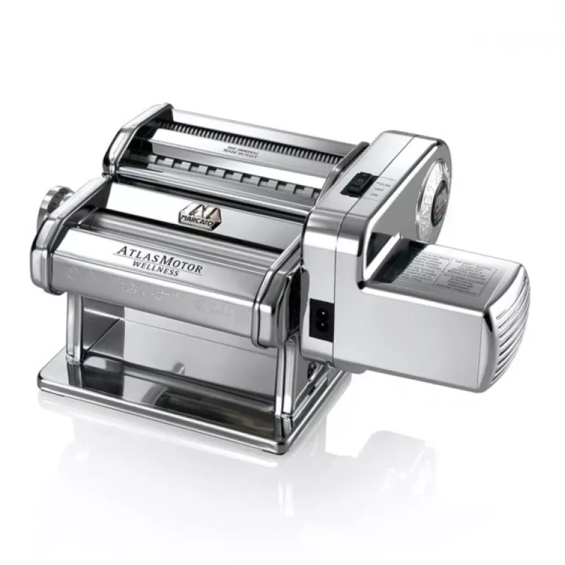 Atlas Pasta Maker with Motor, srebrny