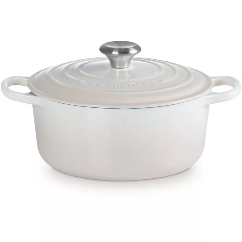 Le Creuset Signature Roaster okrągły 24cm beza (21177247164430)