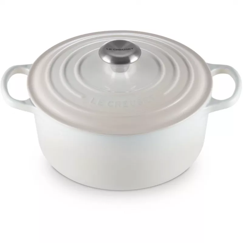 Le Creuset Signature Roaster okrągły 24cm beza (21177247164430)