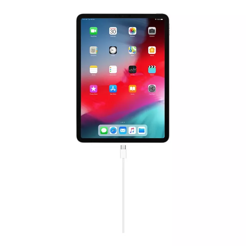 Apple USB-C Charge kabel - USB kabel - USB-C (M) to USB-C (M) - 1,0m - for 27,90cm (11) iPad Pro (MUF72ZM/A)